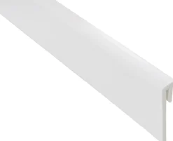 Primo Fußleiste 250 cm 60 x 14 mm weiß