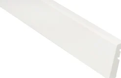 Primo Fußleiste 2500 x 65 x 15 mm off-weiß