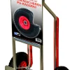 pro-bau-tec Profi-Bau Stapelkarre Aluminium 150 kg PU-Räder