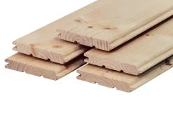 Profilholz Fichte Tanne A B-Sortierung Faseprofil 300 x 12,1 cm 16 mm
