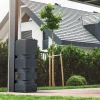 4rain Wandtank Quadro mit Deckel & Auslaufhahn 170 L