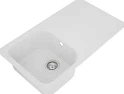 respekta Cristalite Massivgranitspülen 1 Becken Orlando 86 x 50