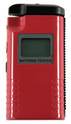 Rev Ritter LCD-Batterie-Tester rot