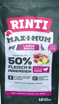 Rinti Max-i-Mum Hundetrockenfutter Adult 12 kg Huhn