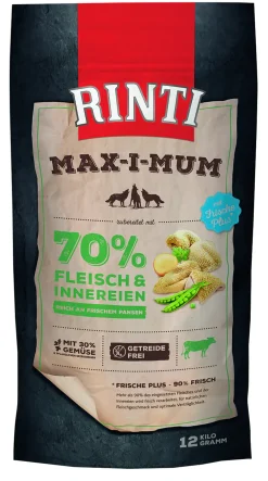 Rinti Max-i-Mum Hundetrockenfutter Adult 12 kg Pansen