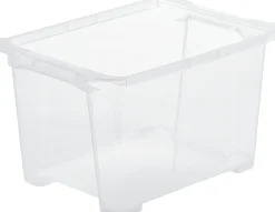 Rotho Aufbewahrungsbox EVO Easy 15 L transparent 38,7 x 27,9 x 22,8 cm
