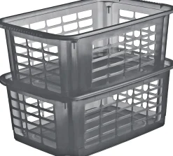 Rotho Drehstapelkorb Reverso small 4,5 L anthrazit