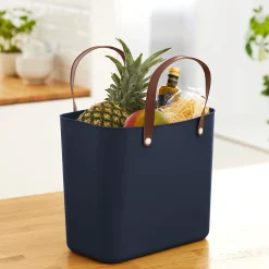 Rotho Einkaufskorb 25 L Albula midnight blau