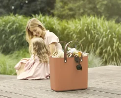 Rotho Einkaufstasche Albula 25 L coral clay