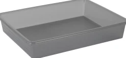 Rotho Formatkörbchen Linus A4 anthrazit 34,5 x 27 x 6 cm