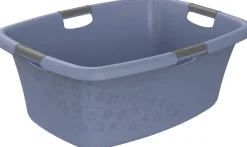 Rotho Wäschewanne Flowers 50 L horizon blue