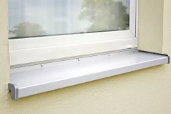 Sarei PVC Seitenteile silber 110 mm