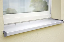 Sarei PVC Seitenteile silber 130 mm