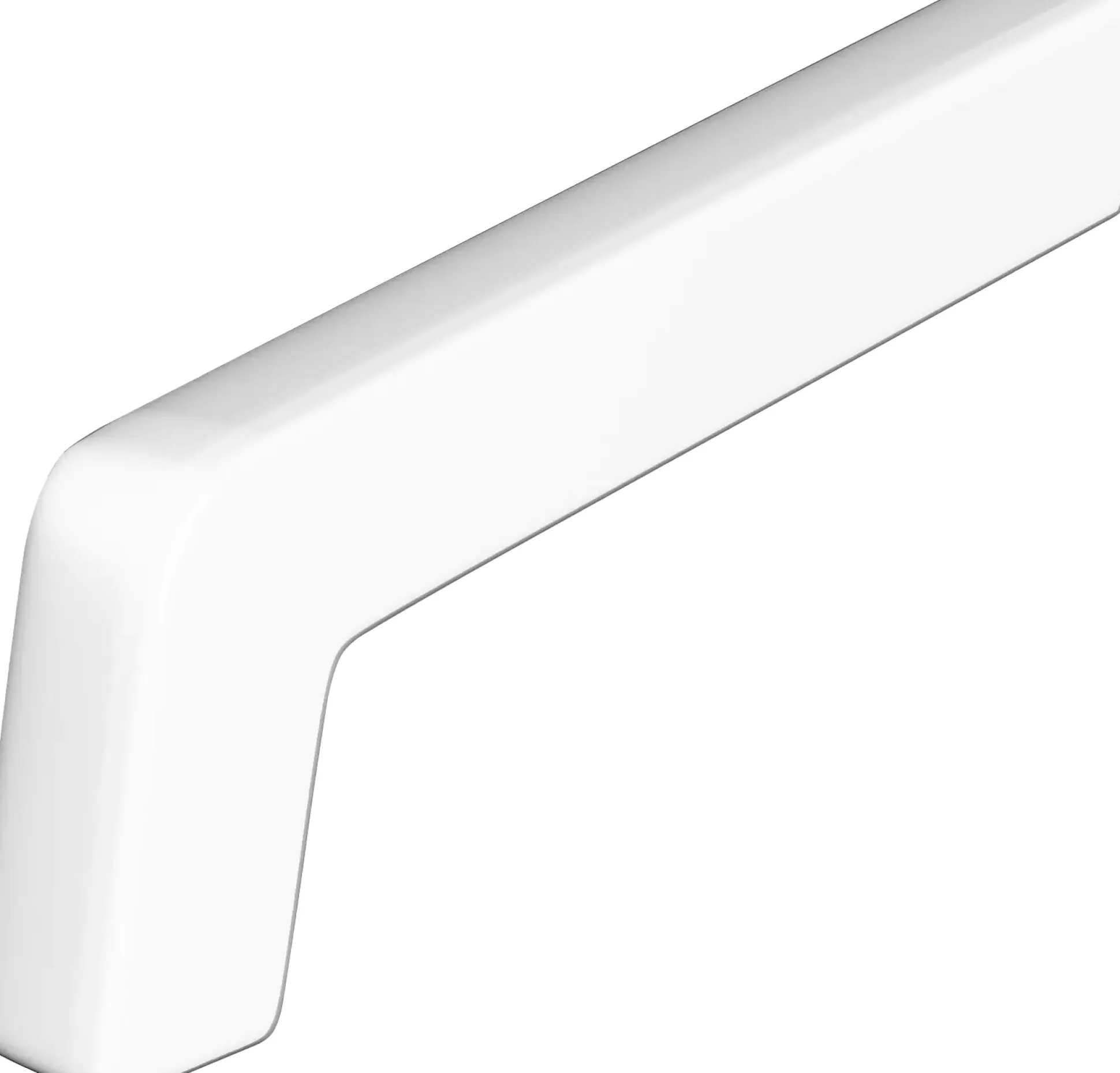 Sarei PVC Seitenteile weiß 300 mm