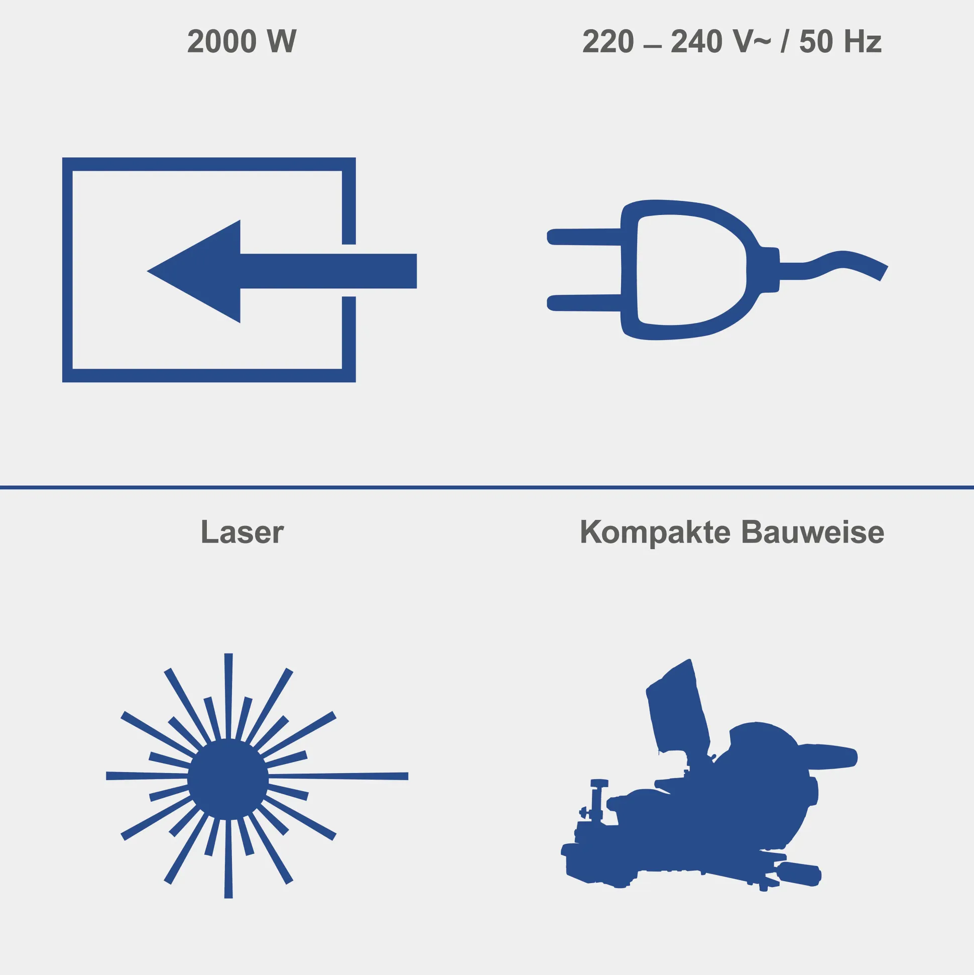 Scheppach Kapp-, Zug- und Gehrungssäge HM305SL 2000 W