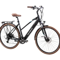 Schiano E-Bike Trekking 28 Zoll 8-Gang 418 Wh schwarz
