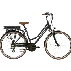 Schiano E-Bike Trekking Pedelec 28 Zoll 21-Gang 374 Wh weiß schwarz