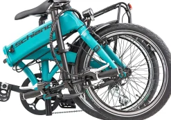 Schiano Galaxy E-Bike Faltrad 20 Zoll 8-Gang 360 Wh blau