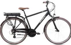 Schiano Ride E-Bike Trekking  28 Zoll 21-Gang 374 Wh schwarz