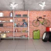 Schwaiger 360° Mini LED Garagen-/ Werkstattleuchte weiß, 360° drehbar