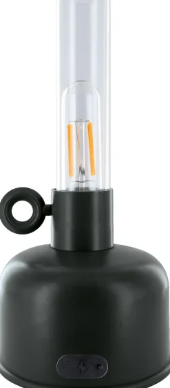 Schwaiger Akku LED Retro Tischlampe  TILA3803 schwarz