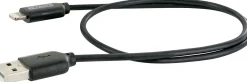 Schwaiger Apple Lithning Sync & Ladekabel USB 2.0 A auf Apple Lightning Stecker