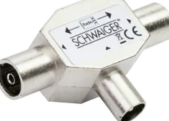 Schwaiger 2-fach Aufsteckverteiler (Rundfunk)