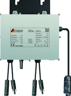 Schwaiger Wechselrichter NEP 800 W mit 5 m Anschlusskabel