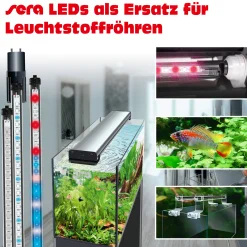 Sera Aquarium-Beleuchtung LED plantcolor sunrise 520 2XR - 1 Stück