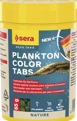 Sera Fischfutter Plankton Color Tabs 100 ml