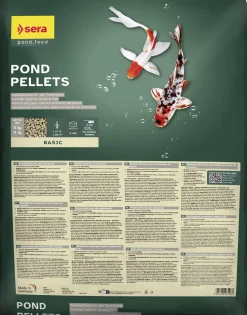 Sera Pond Fischfutter Teich Pellets 40 L