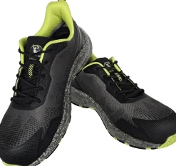 Sicherheitshalbschuh Ecostar Low S1P schwarz-neongrün