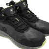 Sicherheitsstiefel Ecostar Mid S1P schwarz-neongrün