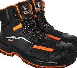 Sicherheitsstiefel Ultra S3 schwarz-orange