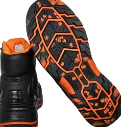 Sicherheitsstiefel Ultra S3 schwarz-orange