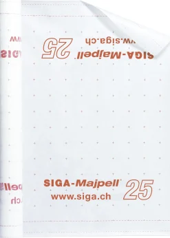Siga Dampfbremse Majpell 25 50 x 1,5 m = 75 m² weiß