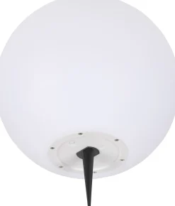 Smartwares LED Solarleuchte Kugel OSL-60082 weiß 30,5 cm RGBW