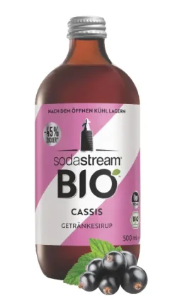 Sodastream Bio Sirup Cassis 500 ml