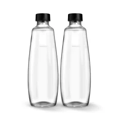 Sodastream Glasflasche für Duo 2x 1 L Füllmenge