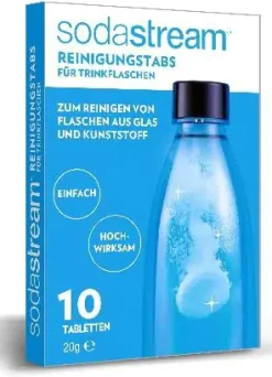 Sodastream Reinigungstabs für PET und Glasflaschen 10-er Pack