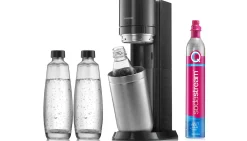 Sodastream Trinkwassersprudler DUO Vorteilspack Titan mit 3 Flaschen