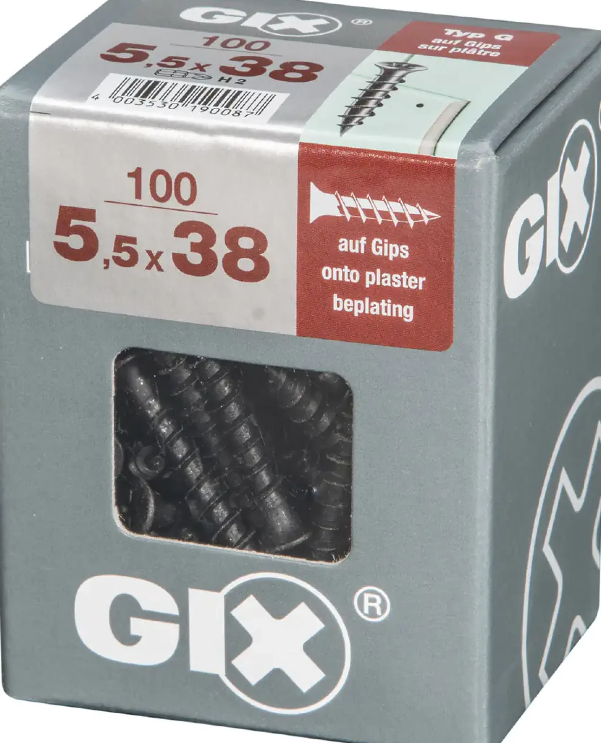 Spax Schnellbauschrauben 5.5 x 38 mm PH 2 - 100 Stk.