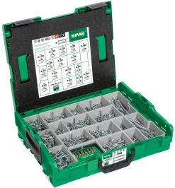 Spax Sortimentskasten L-Boxx 102 & BITBOX - 2.445 teilig