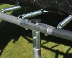 Sportspower Trampolin mit Sicherheitsnetz und Leiter anthrazit Ø 366 cm