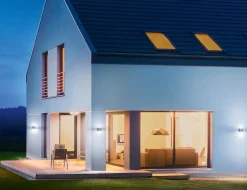 Steinel Außenleuchte L 830 SC Anthrazit Up- & Downlight mit Sensor