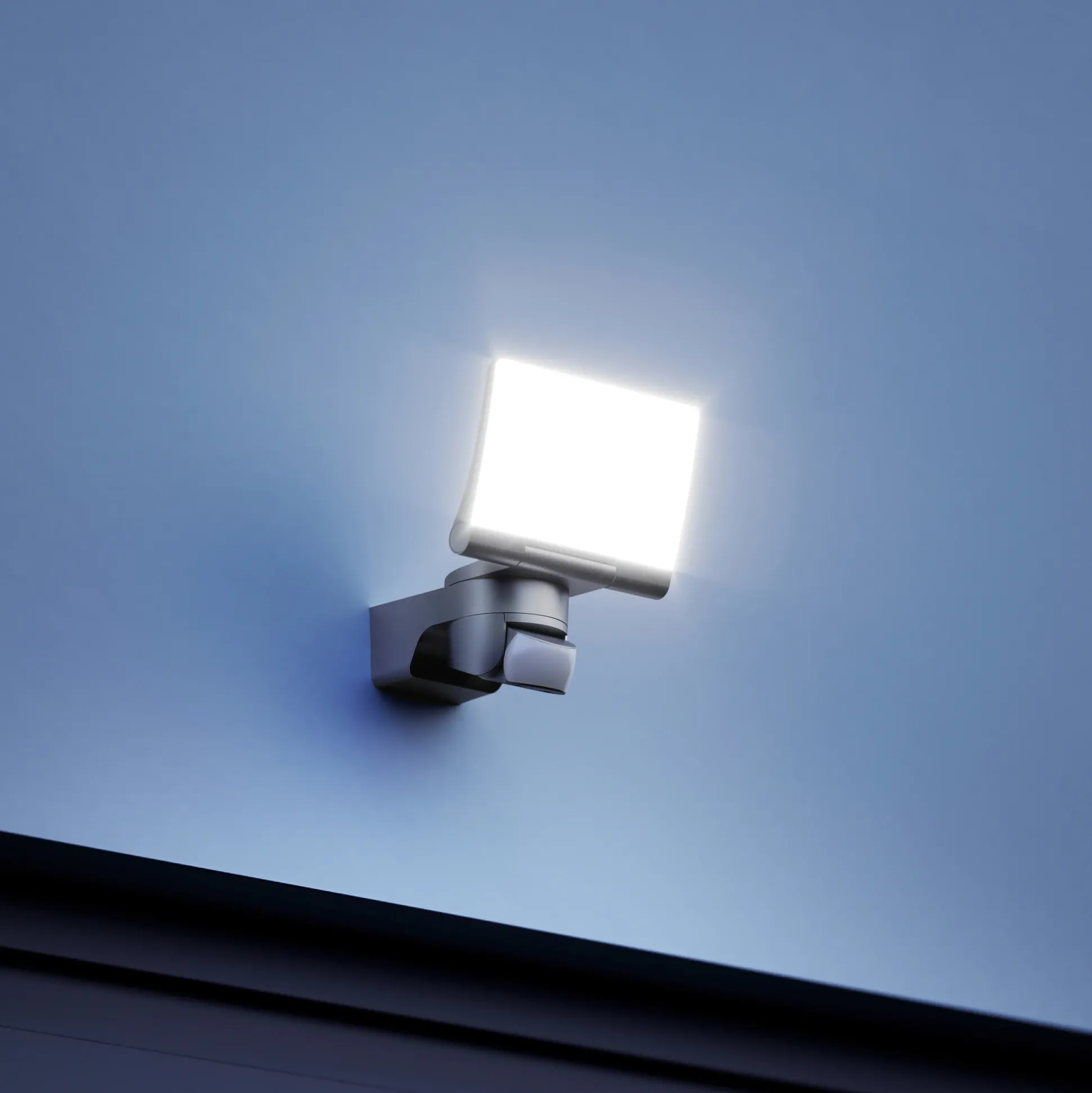 Steinel Strahler XLED Home 2 S Graphit mit Bewegungsmelder, Sensor