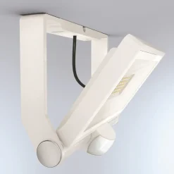 Steinel Strahler XLED ONE XL S Weiß mit Bewegungsmelder, schwenkbar