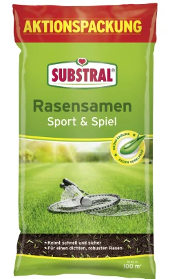 Substral Sport & Spiel Rasensamen 2 kg für 100 m²