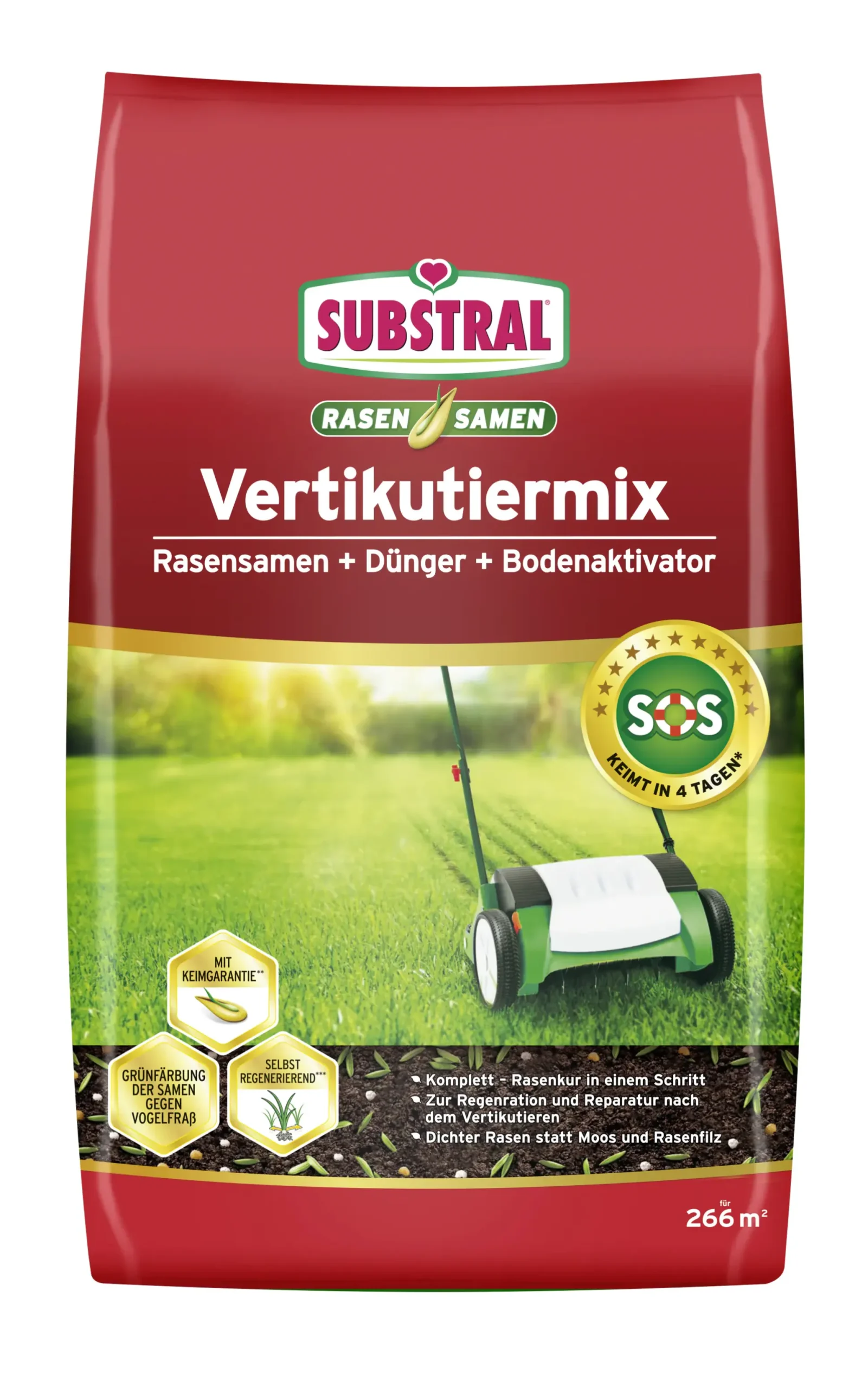 Substral Vertikutiermix 8 kg für 266 m²