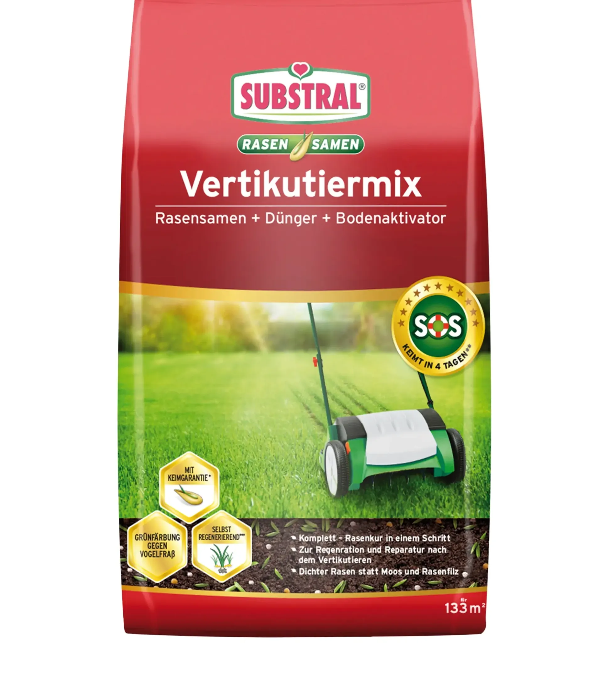 Substral Vertikutiermix 4 kg für 133 m²